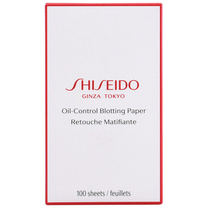 Fueuilles en Papier Astringent Shiseido The Essentials (100 Unités)