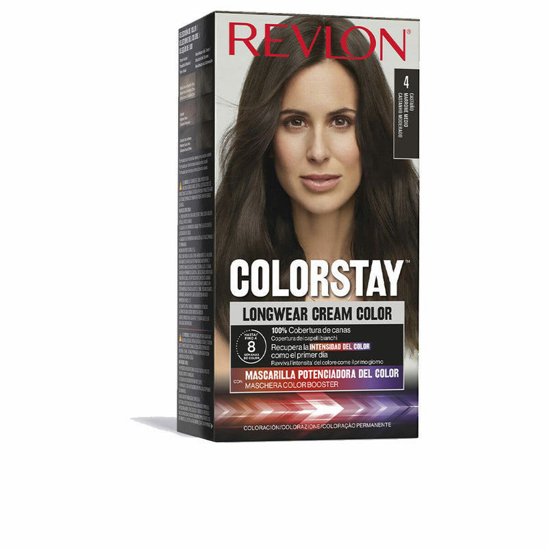 Teinture permanente Revlon Colorstay Marron Nº 4