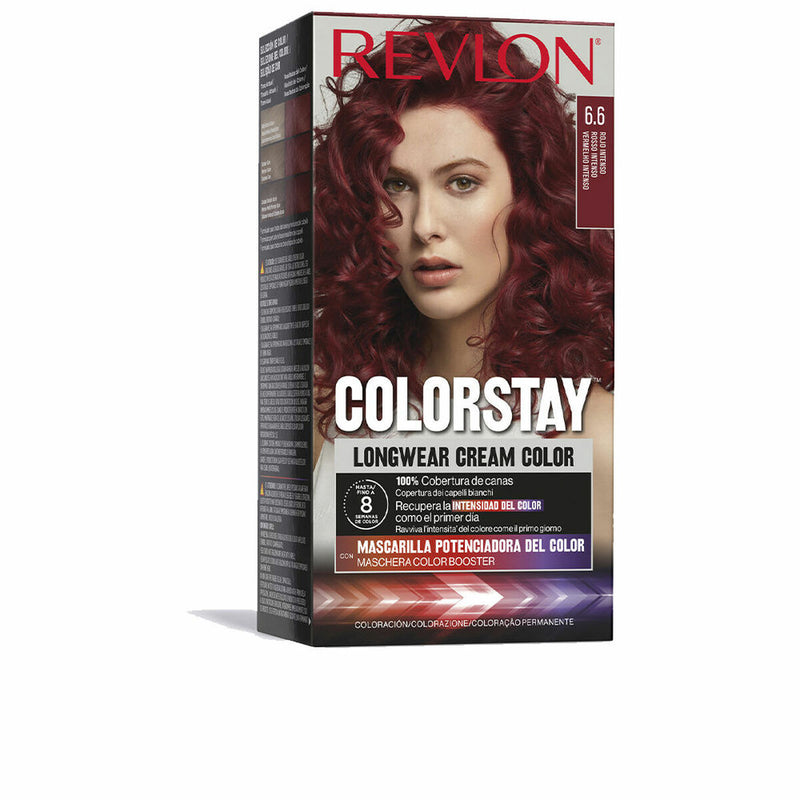 Teinture permanente Revlon Colorstay Nº 6.6 Rouge