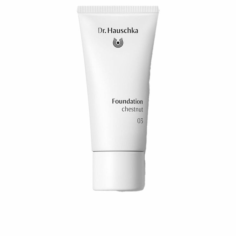 Base de maquillage liquide Dr. Hauschka   Nº 04 Hazelnut 30 ml