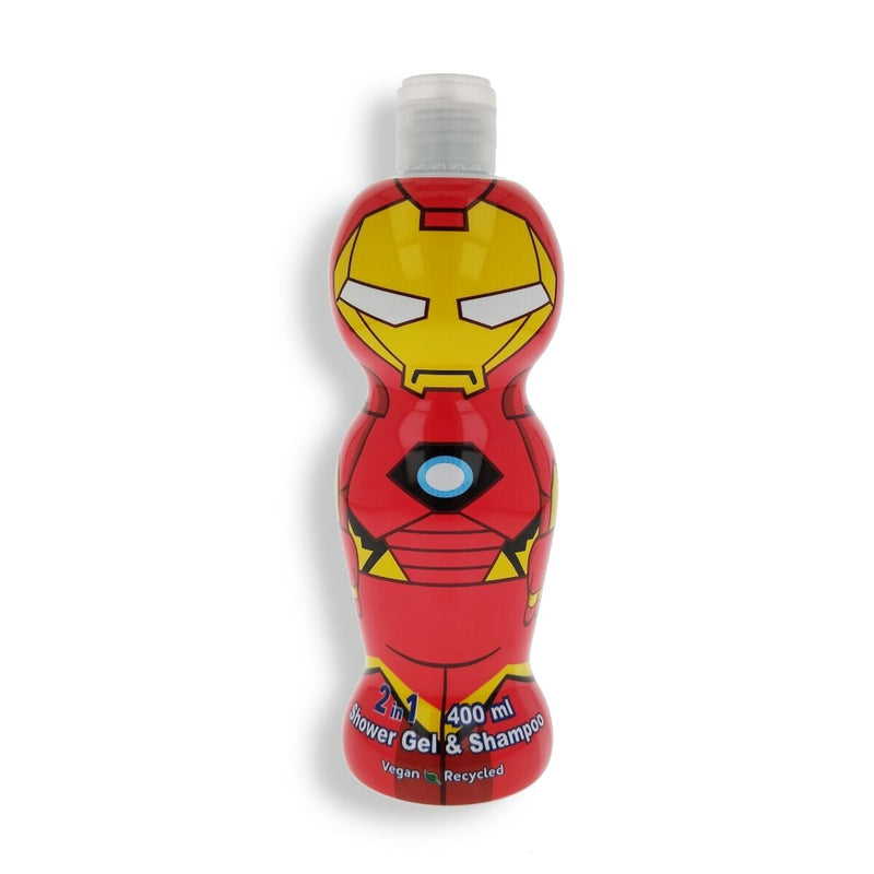 2-in-1 Gel et shampooing Spiderman Iron Men (400 ml)