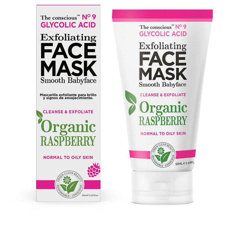 Masque facial The Conscious Glycolic Acid Framboise (50 ml)
