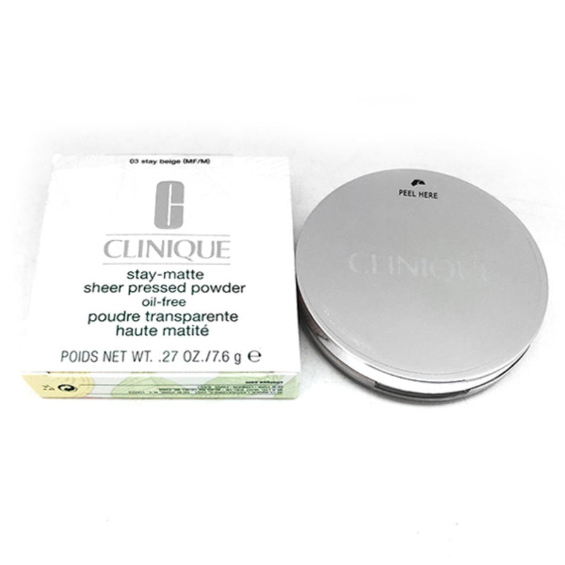 Poudres Compactes Stay-Matte Clinique 01-Stay Buff (7,6 g)